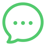 Phone, chat, and email support icon Phone, chat, and email support icon